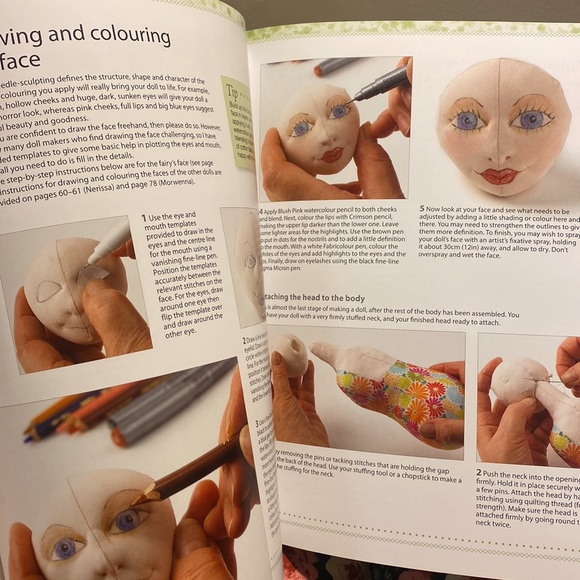 Making Fantasy Cloth Folls Book Jan Horrox - Picture 5 of 6